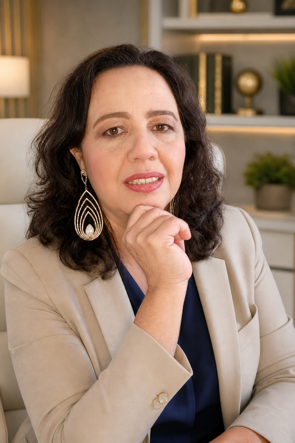 Dra. Regiane Miranda em atendimento